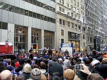 The band in February 2008. NYPD Band (2245538498).jpg