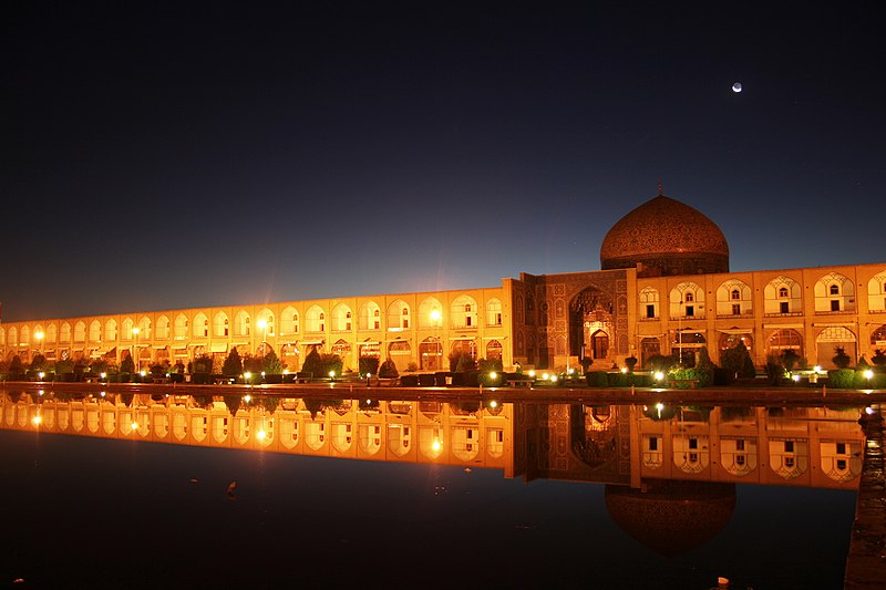 File:Naqsh-e Jahan Square at Night.JPG