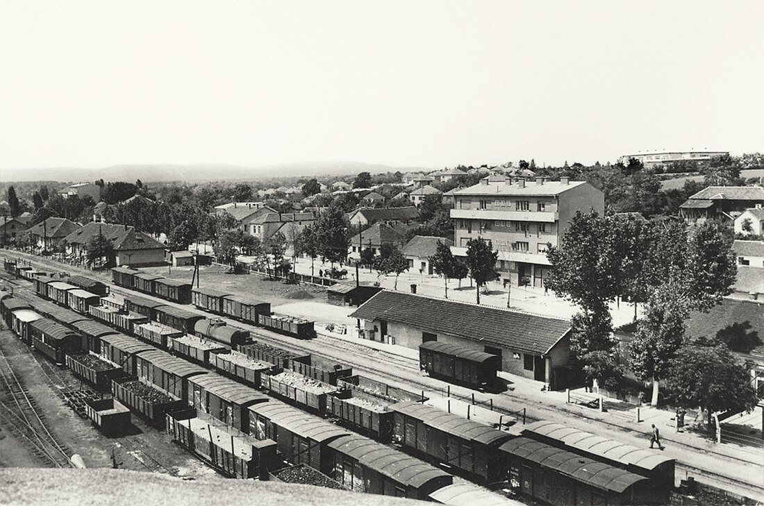 Schmalspurbahn Zabrežje–Valjevo