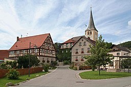 Nassach, Teil der Gemeinde Aidhausen im Landkreis Haßberge in Bayern