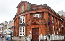 315 Station Road, Grade II listed building designed by Sir Banister Fletcher in 1915, which houses a NatWest bank today NatWest Harrow Grade II listed building.jpg