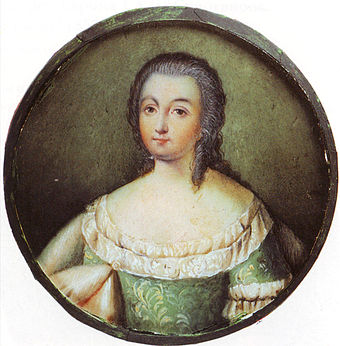 Portrait of Princess Natalia Sheremeteva, first female Russian autobiographer and one of the Decembrist women
