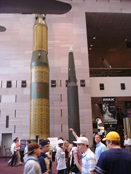 File:National Air and Space Museum Rockets.JPG