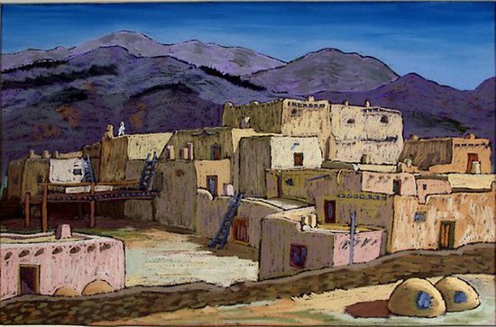 Helmut Naumer, Sr. (1935–36), Taos Pueblo