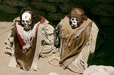Nazca burials at the Chauchilla Cemetery