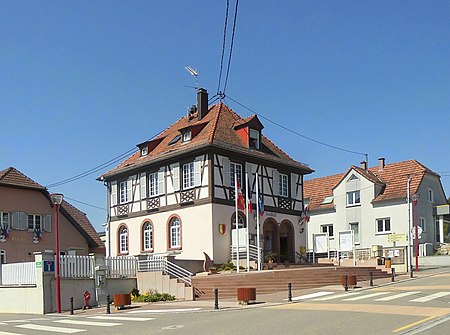 Oberhoffen lès Wissembourg, Mairie