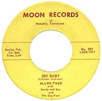 Allen Page - Oh!  Baby, 1957