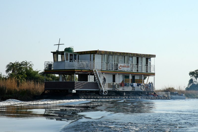 File:Okavango houseboat - panoramio.jpg