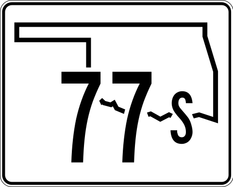 File:Oklahoma State Highway 77S.svg