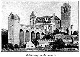Замок епископов Померании в 1912 году