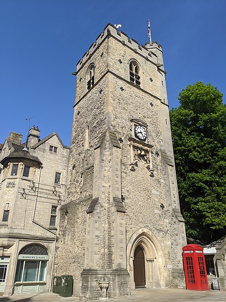File:Oxford, Tower of St Martin's Carfax.jpg