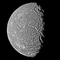 Titanija, snimio Voyager 2