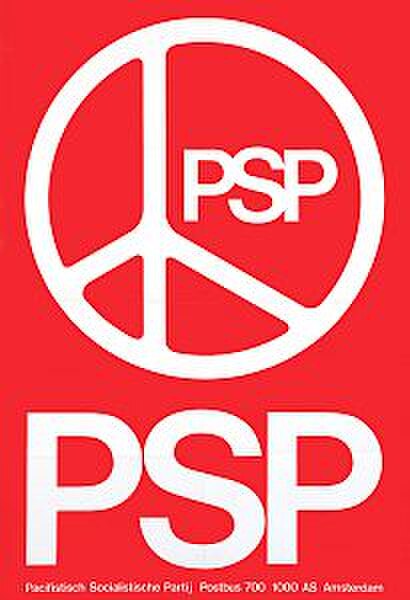 Image: Pacifistisch Socialistische Partij Logo