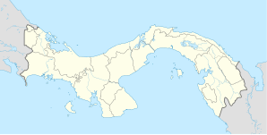 Ubicación de Portobelo en Panamá