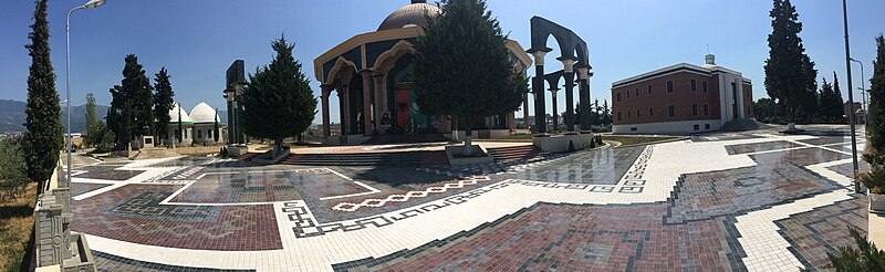 File:Panoramic view of the Bektashi World Center Complex in Tirana, Albania.jpg