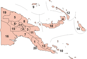 Provincias de Papúa Nova Guinea