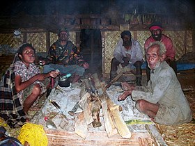 Aboriginal dwelling (Papua New Guinea, 2013) Photo taken on a Papuan expedition