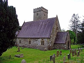 Parish Church, Llawhaden, from north-west - geograph.org.uk - 793653.jpg