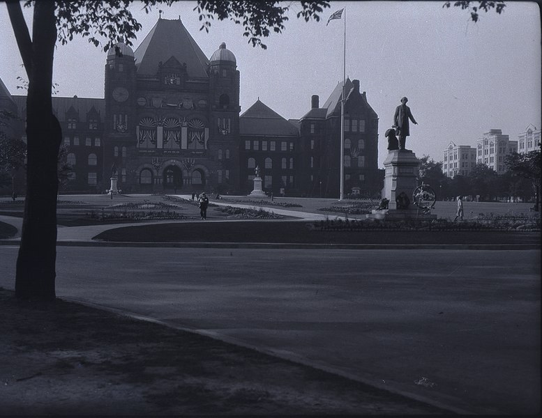 File:Parliament buildings with Dominion Day decorations, Toronto (I0001681).tif