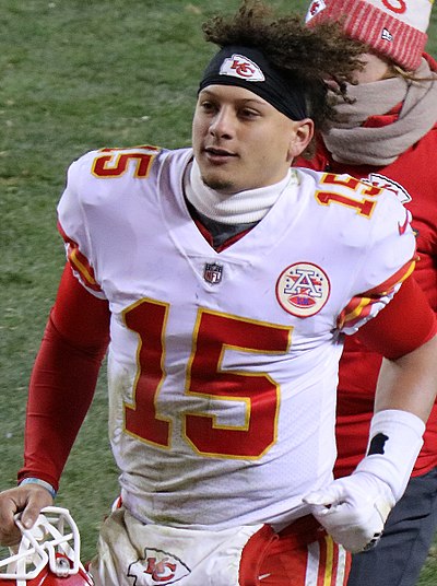 Kansas City quarterback Patrick Mahomes has won a league MVP award and a Super Bowl since being drafted 10th overall.