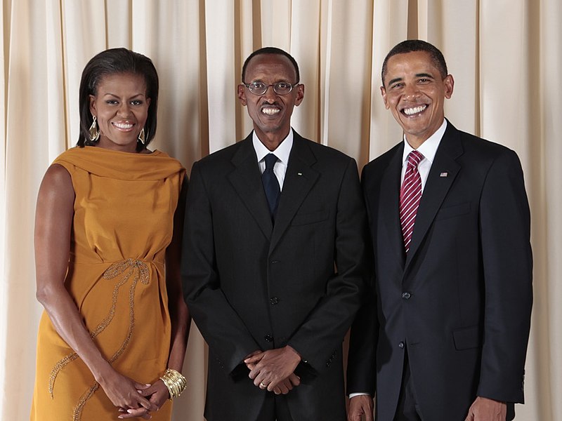File:Paul Kagame with Obamas Cropped.jpg