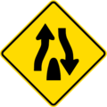 Divided road ends