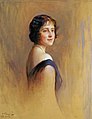 Elizabeth Bowes-Lyon par Philip de László (1931).