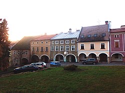 Town square in Pilníkov