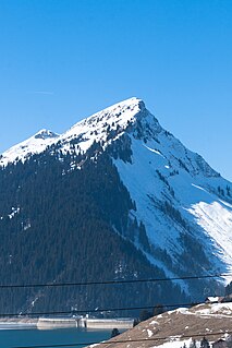 Pointe dAveneyre Mountain in Switzerland