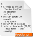 Miniatura para PostScript