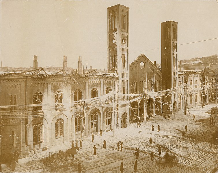 File:Providence's Union Station the day after the midnight fire February 21, 1896.jpg