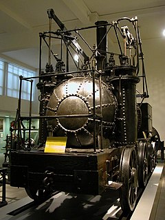 <i>Puffing Billy</i> (locomotive) Preserved early British steam locomotive