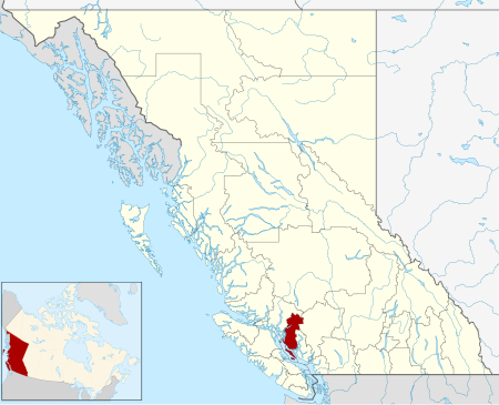 Regional districts of British Columbia