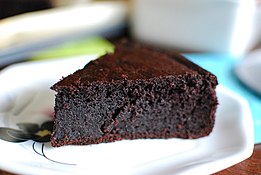 Quinoa chocolate cake Quinoa Chocolate Cake CCBYSA2 Karen Neo.jpg