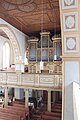 Blick zur Silbermann-Orgel der Georgenkirche zu Rötha