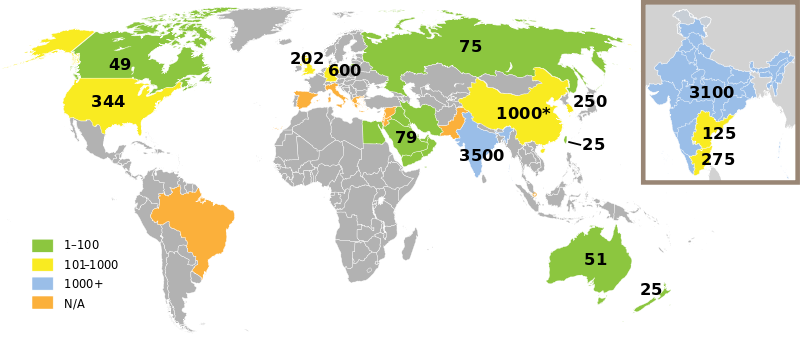 File:Ra One film print distribution map.svg