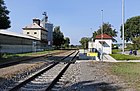 Čeština: Nádraží v Radomyšl English: Train station in Radomyšl, Czech Republic.