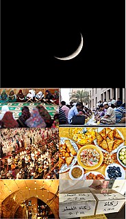 Ramadan Ninth month in the Islamic calendar, observed by fasting