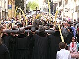 Processó de Rams a la parròquia de Santa Agnès