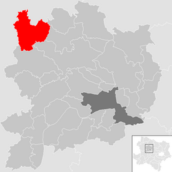 Rastenfeld - Harta