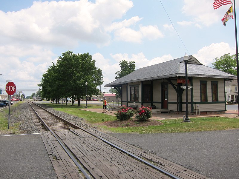 File:Restored Hurlock Train Station - panoramio.jpg