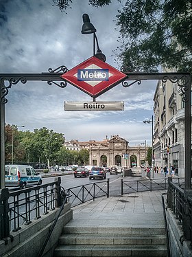 Image illustrative de l’article Retiro (métro de Madrid)
