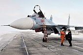 Return of aircraft and helicopters from the Admiral Kuznetsov to Severomorsk (13).jpg