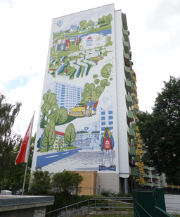 Robert-Siewert-Straße Ecke Wladimir-Sagorski-Straße, Chemnitz-Markersdorf, Wohngebiet Fritz Heckert