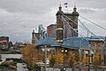 Roebling Suspension Bridge View 8