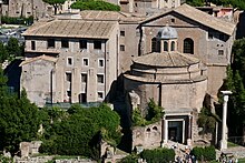 View of the Temple of Romulus, from the Palatine Hill. Rome (Italy, October 2019) - 168 (50589603356).jpg