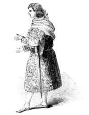 (Costume of a young Venetian Nobleman, from Vecellio.)