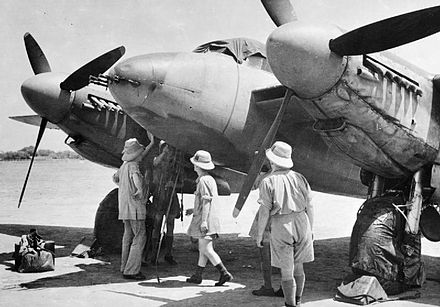 Mosquito F Mk II in India circa 1943
