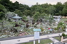 Outdoor burial ground Royal Brunei Mausoleum 17 June 2023 02.jpg