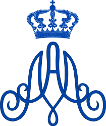 Royal Monogram of Queen Anne-Marie of Greece.svg